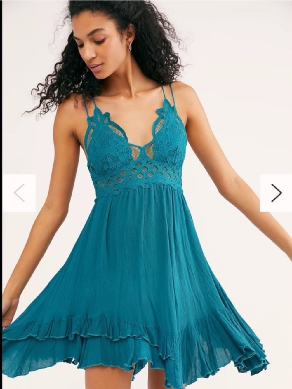 Free People Adella Slip Dress, S